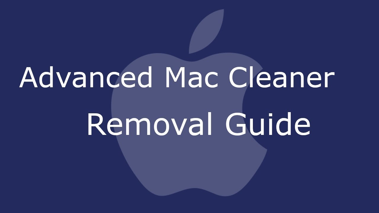 remove advanced mac cleaner virus with snapshot